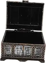 ERINGOGO Vintage Treasure Chest for Boys and Girls Pirate Storage Box Multi-functional Toy Case