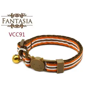 【VCC91】成貓安全項圈(S) 安全插扣 防勒 貓項圈 鈴鐺 范特西亞 Fantasia