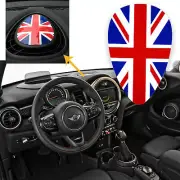Union Jack Pattern Vinyl Dash Air Vent Decal For Mini Cooper Countryman Clubman (for: Mini)