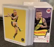 SCANLENS 2023 + 2024 Complete Sets in Card Sleeves Near Mint AFL Teamcoach