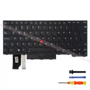 Swedish Backlit Keyboard for Lenovo L14 Gen2 Type 20X1 20X2 Laptops (ThinkPad)