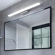 Yafido LED Mirror Light Bathroom Light 40 cm Bathroom Lamp Mirror Lamp Cool White Bathroom Lamp Wall Light 230 V 9 W 6000 K Cabinet Light 800 Lumen Non-Dimmable