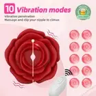 NEW Nipple Clip Vibrator Nipple Clitoris Stimulator Sex Toy for Women Couples AU