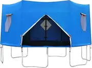 Trampoline Tent, Round Shade Cover, Trampoline Top Round Shade Cover, Waterproof and Sunscreen Protection, Foldable and Portable Design Perfect for Outdoor Fun