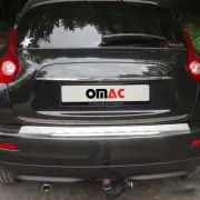 Rear Bumper Sill Cover Protector Guard for Nissan Juke 2011-2014 Brushed Steel (for: Nissan)
