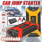 Portable Car Jump Starter 99800mAh 12V Power Bank Pack Battery Charger Booster
