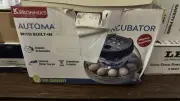 AUTOMATIC DIGITAL CHICKEN EGG INCUBATOR 12 EGGS CAPACITY NO ADAPTER