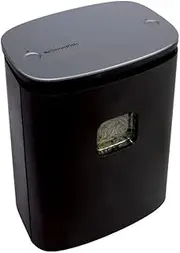 Swordfish 1600XCD Continuous Shredding 16 Sheet P-4 Cross Cut Paper/Document Shredder [40244], Black, Silver