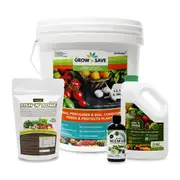 Plant Needs Garden Fertiliser Combo - Organic Garden Fertiliser - Home Garden Care - Vegetable Fertiliser - Australian Certified Organics