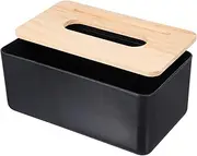 Veemoon Lid Tissue Paper Box Stylish Facial Tissue Holder for Home Cafe Bathroom Living Room Design Elegant Storage Case
