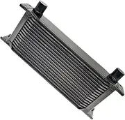 Vehicle Oil Cooler, Practical Car Oil Cooler, Car Cooling Parts, Long-Lasting Use, Versatile, 33x5cm/33x7.5cm/ 33x12cm/ 33x14.5cm for Maintaining Your Vehicle’s System