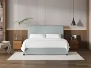 My Style Tapered Headboard & Slimline Base - King / Duckegg / Standard Base