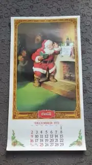 1974 COKE COLA CHRISTMAS CALENDAR