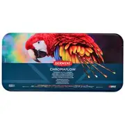 Derwent Chromaflow Coloured Pencils Tin 150 Pack