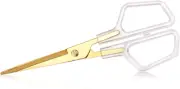 Stylish Acrylic Gold Stainless Steel Premium Multipurpose Scissors for Office Ho