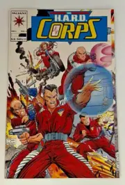 HARD Corps #1 1992 David Michelinie Jim Lee Valiant Comic Book