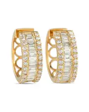 18K 2.90 ct. tw. Diamond Earrings