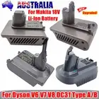 Adapter For Makita 18V Battery Convert to for Dyson V6 V7 V8 V10 DC31 DC34 DC44