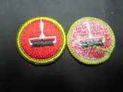 Printing Merit Badge Clear Plastic Back GA8