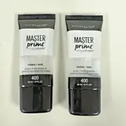 Lot of 2 Maybelline New York Facestudio Master Prime Primer Makeup Blur + Pore