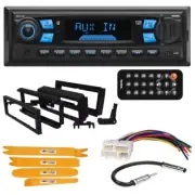 SSL Single DIN Bluetooth Car Stereo AM/FM Radio Receiver for 1998-2002 Chevy S10
