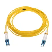 1Pcs 26.2Ft Single-Mode Duplex Fiber Optic Patch Cable LSZH LC to LC