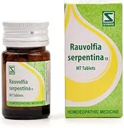 Schwabe Willmar India Rauvolfia Serpentina Tablets (20gm) Pack of 1