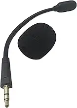 SPONGL Detachable 3.5mm Gaming Headsets Mic with Foam, Noise Cancelling Boom Microphone for BarracudaX Headphones
