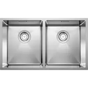Blanco Quatrus Stainless Steel Double Undermount Bowl