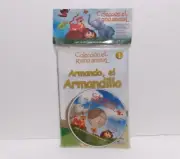 Colección el Reino 1 animal Armando el Armadillo 10 libros CD con las historias
