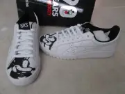 NEW ASICS TIGER GEL-PTG 90 Years of Disney's Mickey Mouse Shoes MENS 10.5 White