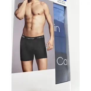 【閃閃SUNSUN】Calvin Klein 男彈性內褲 純棉平口褲 3件組 ck 內褲 男生內褲 盒裝