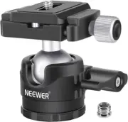 28mm Low Profile Tripod Ball Head 360° Panoramic Rotating with 1/4" Arca Type