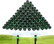 Drip Irrigation Kit - Drip Emitters,Quick-Connect Adjustable Watering System for Lawns Flower Beds Vegetable Gardens