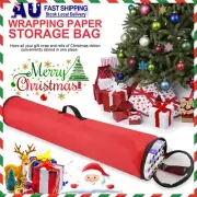 Extra Long-Christmas Wrapping Paper Storage Bag Tidy Gift Wrap Organizer Bag RH