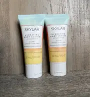 SKYLAR Hydrating Body Lotion with Hyaluronic Acid Capri 1 oz (Lot of 2)