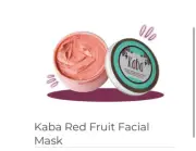 Kaba Mascarilla Facial Frutos Rojos