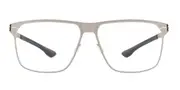 Ic! Berlin IC5044 Olaf Shiny Graphite Men's Glasses Grey Size 62 - Private Health Rebate - Blue Light Block Available