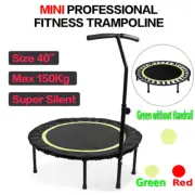 40" 53inch Mini Trampoline Adults Kids Exercise Fitness Indoor Rebounder
