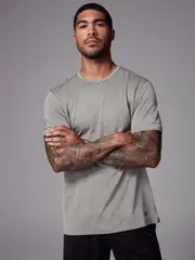 Neutral Stone Active Gym Training T-Shirt (B70449) | $29