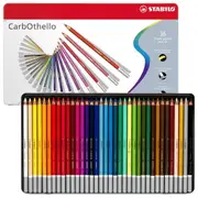 STABILO CarbOthello Chalk Pastel Colour Pencils Tin 36