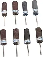 Multi-Function Sandpaper Stick Kit Sanding Wheel Grit Sandpaper Assortment Stone Grinding Accessories for Woodworking