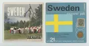 SWEDEN View-Master Packet B-151 MINT with Stamp, Coin and Flag of the Nation