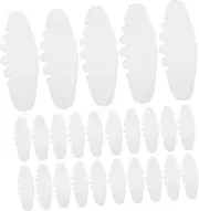 [EXAOMBLE] 50pcs Baseball Cap Inserts Paper Hat Holders for Caps Reusable Hat Inserts for Display White