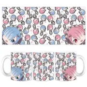 NEW Re:Zero Starting Life in Another World Rem x Ram Mug Cup Official Japan