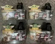 4 Baby Yoda And Darth Vader Star Wars 2 Pack Sensory Slime Premade New