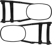1 Pair Mirror Extenders for Towing Clip On Towing Mirrors 360 Degree Adjustable Trailer Rearview Mirrors for Cars Trucks RVs