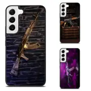 For Samsung S7 S8 S9 S10 S20 Plus Lite realistic space AK 47 Anti scratch Cover