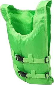 Vest for Adults Bright Life Vests Snorkel Jacket Canoeing Vest Kayaking Snorkel Vest Adult Life Jackets Cute Pool Float Buoyancy Vest Light Green Cloth