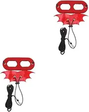 BESPORTBLE 2pcs Size s Reptile Lizard Harness Devil Wings Harness Pet Hauling Cable Lizard Accessories Unique Design